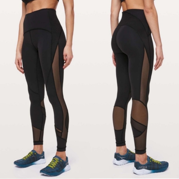 Lululemon Clear The Court Tight *28" Black, Size 4 - Picture 1 of 14